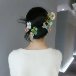 ヘアアレンジ 佐野 えり奈のヘアスタイル