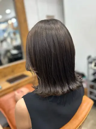 ミディアム 縮毛矯正/髪質改善/ 佐々木大輔のヘアスタイル