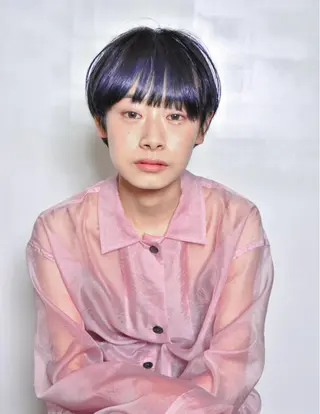 ショート カラー AND THE BRICKS北川珠紀の眉毛・アイブロウイメージ