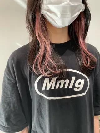 ミディアム 田中 洸樹のヘアスタイル