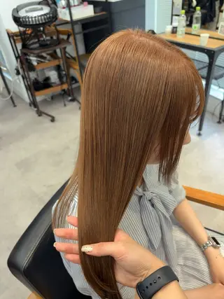 ロング カラー ダブルカラー 🌙chinariのヘアスタイル