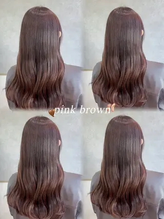 ロング カラー 暖色/髪質改善/ ツヤ髪🎀本田愛来のヘアスタイル