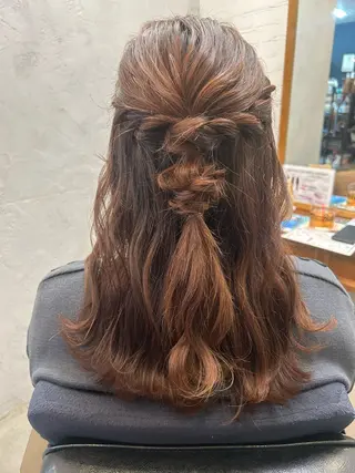 ヘアアレンジ 🌷-5歳を実現 梅田その子🌷のヘアスタイル