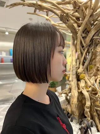 ショート 平野 優奈のヘアスタイル