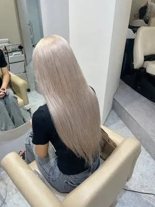 ロング カラー PELE 渋谷所属・渋谷ハイトーン/ エクステ/さきののヘアスタイル