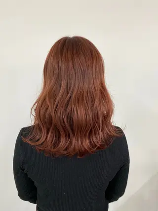 セミロング カラー 🌿佐山 絵梨佳🌿 Recharme新保のヘアスタイル