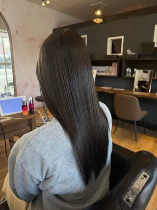 ロング カラー 艶髪/髪質改善 /透明感カラー/鴻巣のヘアスタイル