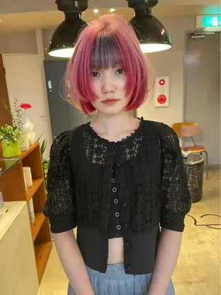 カラー airi໒꒱·ﾟ /デザインカラーのヘアスタイル