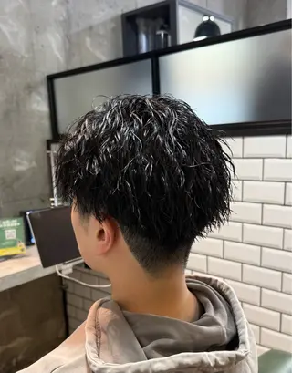 ショート パーマ メンズ メンズ専門 Ryukiのヘアスタイル