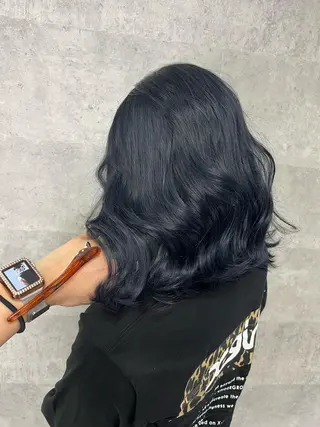 ミディアム カラー シールエクステ特化 ハイトーン、NANAのヘアスタイル