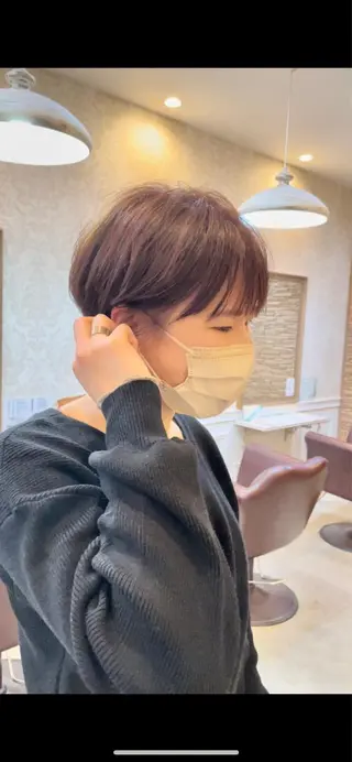 ショート 田中雄二 新潟駅南/BAEのヘアスタイル