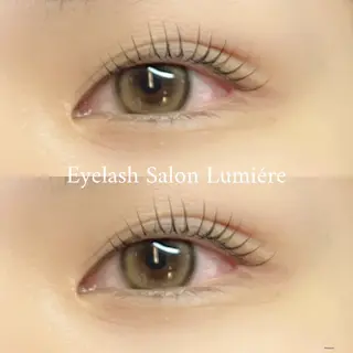マツエク・マツパ Lumiére SAKURAのマツエク・マツパデザイン