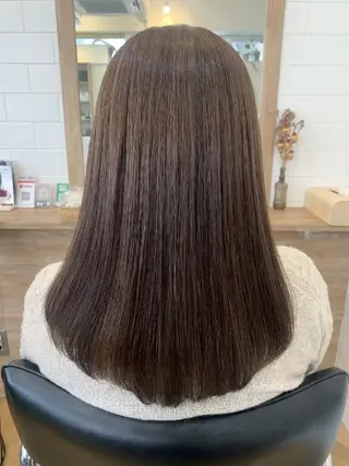 ミディアム 【うねり・広がり専門 】⭕イトムラのヘアスタイル