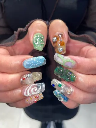 ネイル hair&nail ☯️アイリ☯️のネイルデザイン