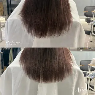 ロング カラー ななみ.⋆𝜗𝜚 暖色艶カラー/まつパのヘアスタイル