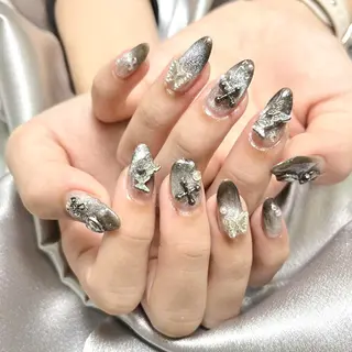 ネイル 🦋チップ長さだし 専門店🦋のネイルデザイン