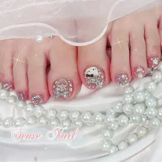 マツエク・マツパ キッズ ネイル メンズ ヘアアレンジ パーマ 🎀Sense Nail渋谷店🎀のネイルデザイン