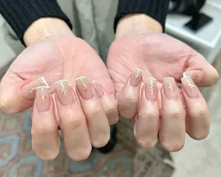 ネイル 0203ムニムサン 💙Mihoのネイルデザイン