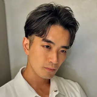 ショート カラー パーマ メンズ 朝楽メンズパーマ 🥇メンズカット吉田のヘアスタイル