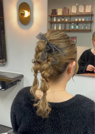 ミディアム 🦄艶髪育毛🌟毛髪 診断/セット/駒井のヘアスタイル