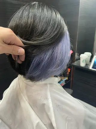 カラー 山本 雅由のヘアスタイル