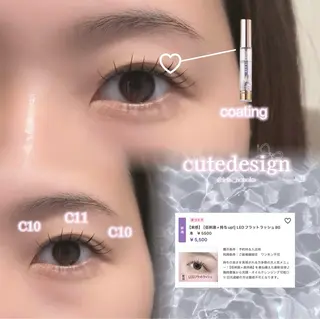 マツエク・マツパ IRIS. nonokaのマツエク・マツパデザイン