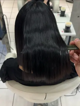 ミディアム カラー 畔上 尚也のヘアスタイル