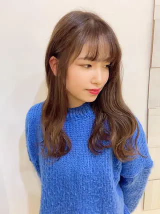 ロング 🌼志岐 恵🌼のヘアスタイル