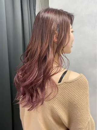ロング カラー welring hair salonのヘアスタイル