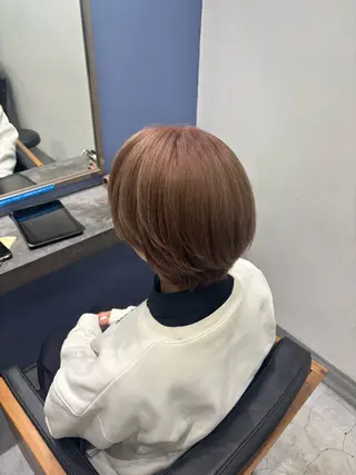 ショート カラー 〖❁ちひろ| LEONID❁〗のヘアスタイル