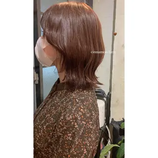 ミディアム 🤍aimi🤍 ウルフ/韓国ヘアのヘアスタイル