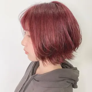 カラー 酸スト/フェザー パーマ/三谷海斗のヘアスタイル