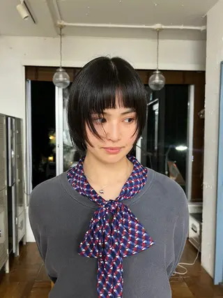 ショート 【CITA】 竹田　南生のヘアスタイル