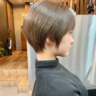 ショート カラー ショートボブ髪質改善 縮毛矯正のプロ山道潤のヘアスタイル