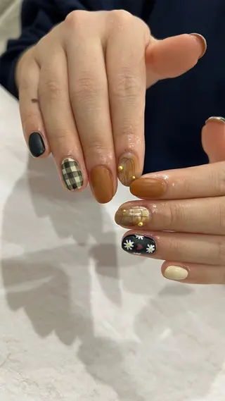 ネイル ショートネイル専門サロンwacu nail 心斎橋所属・ショートネイル専門 wacunailのネイルデザイン