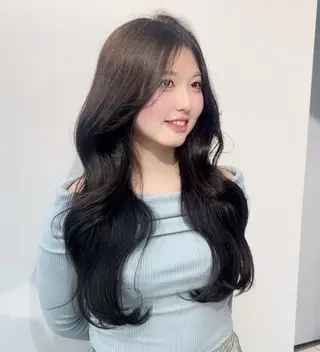 ロング ヘアアレンジ 渋谷美容師 mocha(モカ)のヘアスタイル