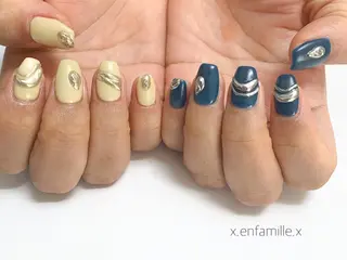 ネイル nail salon en familleのネイルデザイン