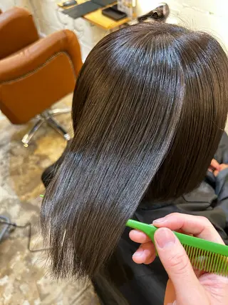 ロング カラー Ryo☘縮毛矯正/ メンズ/ブリーチ/のヘアスタイル