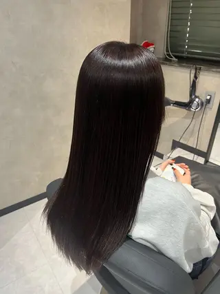ロング カラー 《.Xian》ナツミ /ボブ/顔周りカットのヘアスタイル