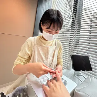 ネイル シンプルネイル Ezura Yumiのネイルデザイン
