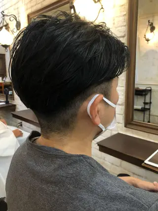 ショート メンズ 鷺沼駅徒歩1分 キシタクのヘアスタイル