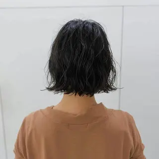 ショート パーマ RikO *. ショートヘア/パーマのヘアスタイル