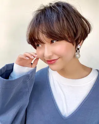 ショート ヒラヤマ ユウスケのヘアスタイル