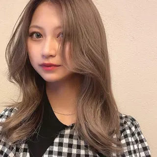 カラー 【日韓風、レイヤー】 🤍ひらい なつきのヘアスタイル