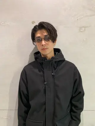 メンズ 佐藤大翔🌐縮毛矯正 🌐メンズパーマのヘアスタイル