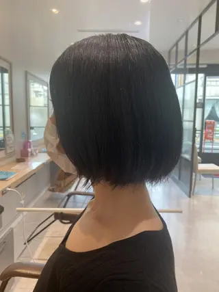 ショート パーマ/ボブ/ 佐々木翔のヘアスタイル