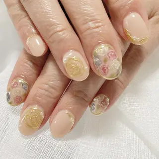 ネイル 上野 杏菜のネイルデザイン