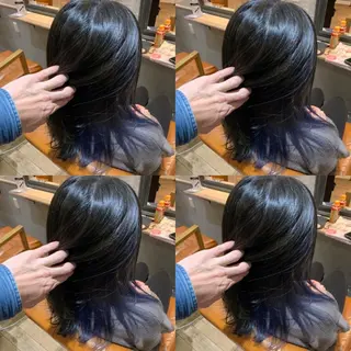 ミディアム ✨縮毛矯正✖︎顔周り レイヤー✨ナカムラのヘアスタイル
