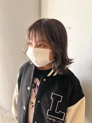 ミディアム カラー キッズ カラースペシャリスト しょう🧑🏼‍🎨のヘアスタイル