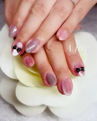 ネイル A.free✧*｡ アレルギー対応✧*｡のネイルデザイン